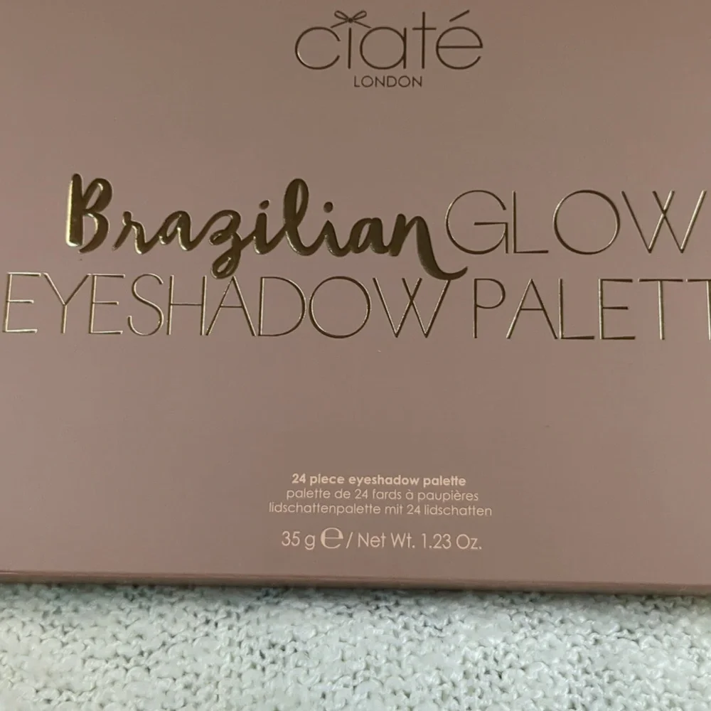 Ciaté London Brazilian Glow 24 Pan Eyeshadow Palette, 35g/1.23oz